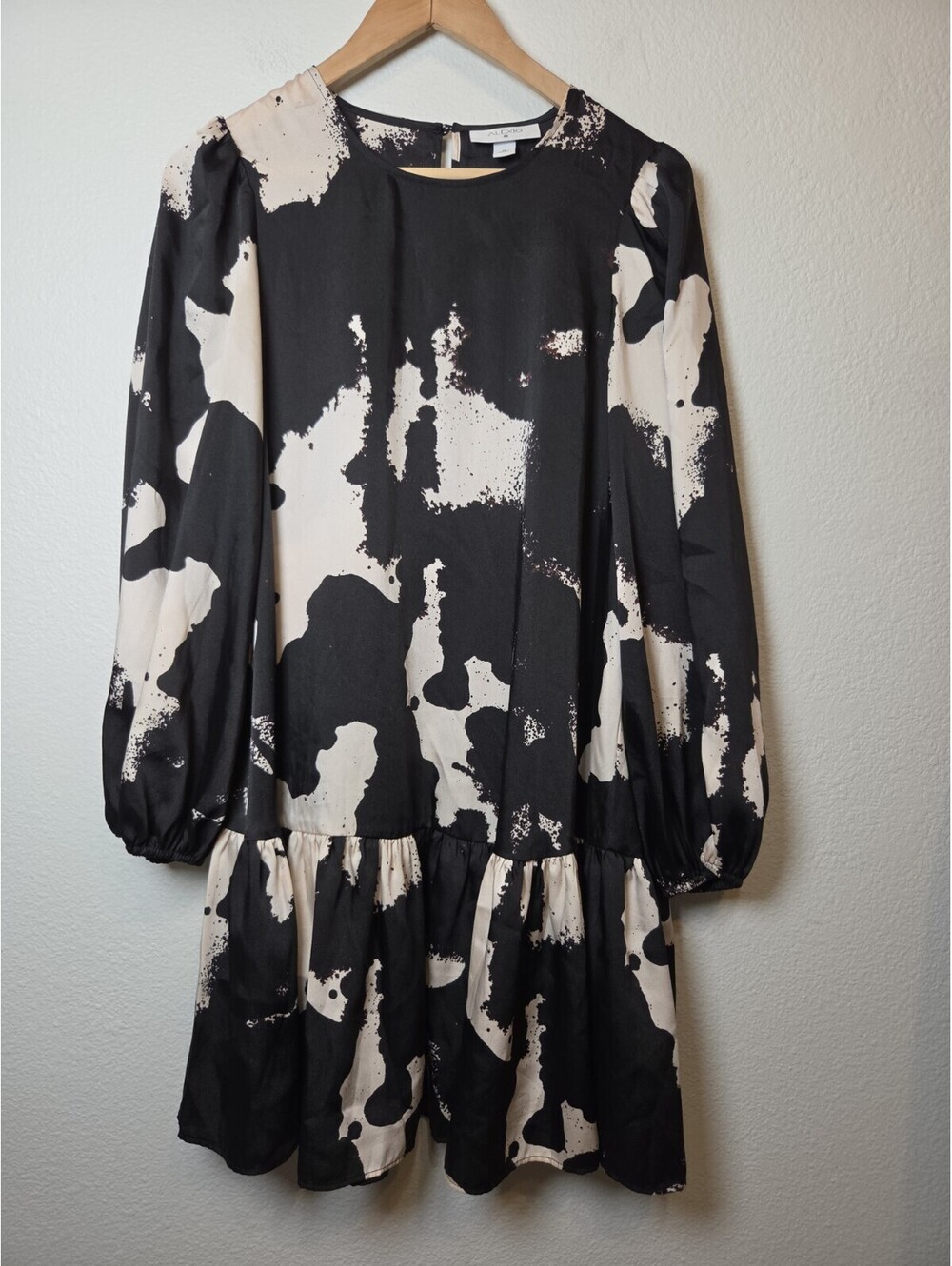 ALEXIS DRESS Women's Size M BLACK Maxi WITH ROPE BELT Balloon Sleeve Target